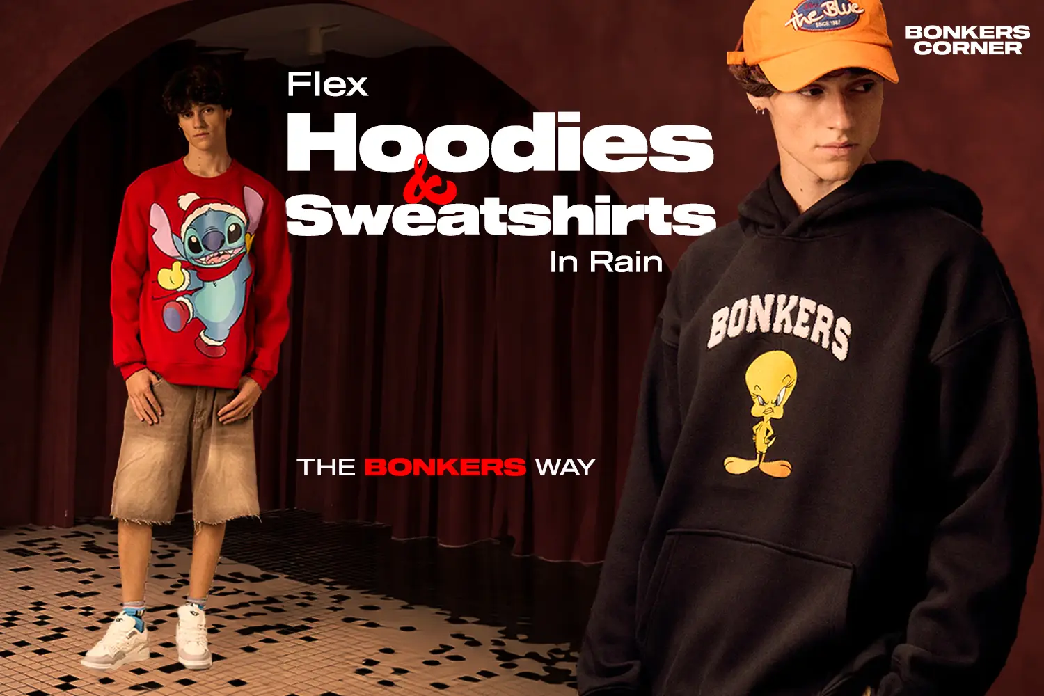 hoodies and sweatshirt the bonkers way
